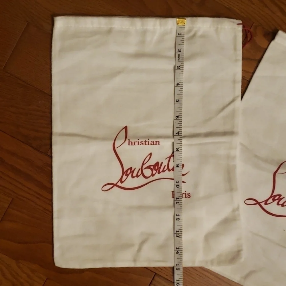CHRISTIAN louboutin set of 2 dust bags